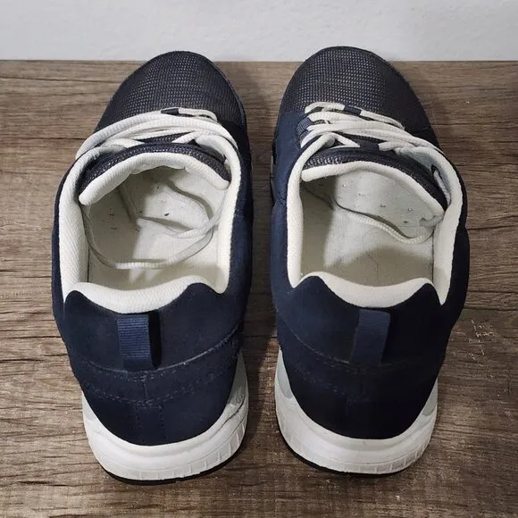 LL Bean Comfort Walking Shoes Size 9.5 Wode Blue