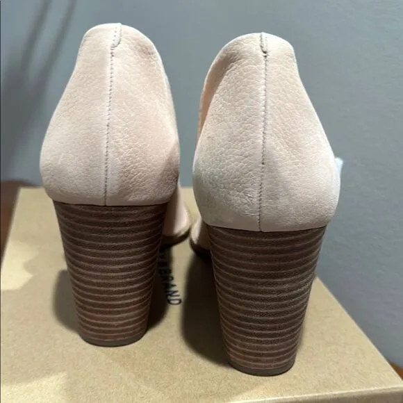 Lucky Brand Women's Peep Toe Shoes - maple sugar