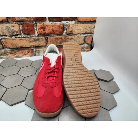Men Sz 12 Converse Run Star Trainer Low Top Red Valentine's Day A10371C Pink