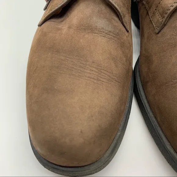 Men’s Auth Tod’s Derby Oxford Lace Up Brown Suede Lace Up Shoes Size 8