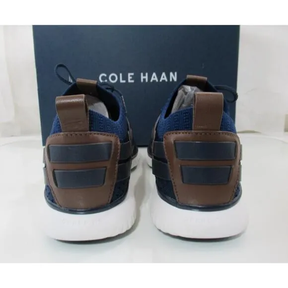 Men's Cole Haan Grand Motion Woven Stitchlite Sneakers Shoes Navy Ink Size 8.5