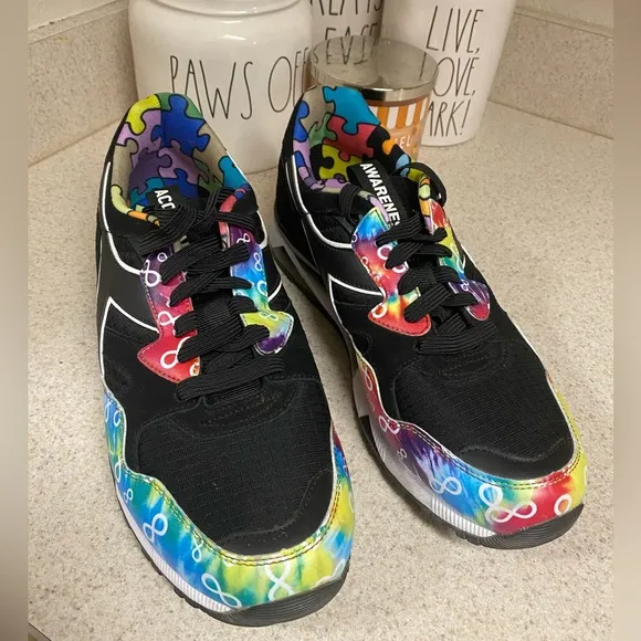 Mens Diadora N9002 Sarath Be Seen &quot;Autism Awareness&quot; Sneakers | Shoes | …