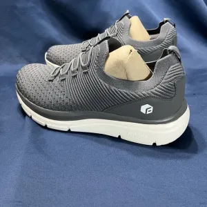 Men's Fitville Cloud Wanderer V4 Slip on Sneakers Grey Size 13 Wide New with Box