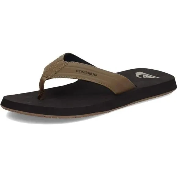 Men's Monkey Wrench Flip Flop Sandal - Arch Support, Slip-Resistant Outsole