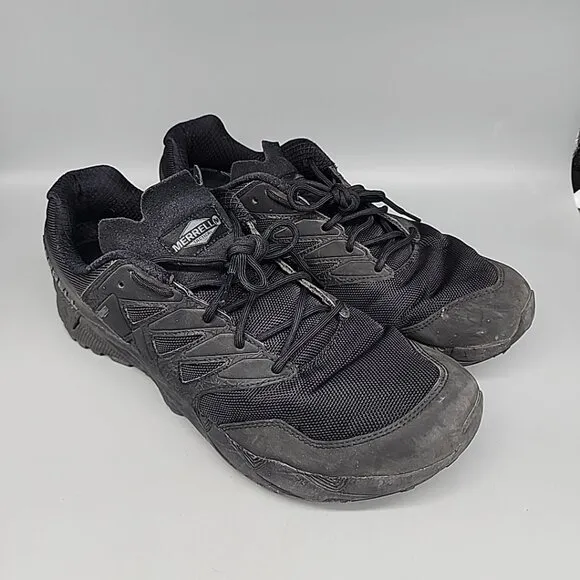 Merrell Men Size 13 Agility Peak Tactical Shoes J17763 Black Sneakers