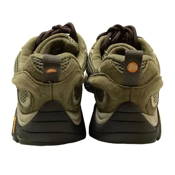 Merrell Shoes Womens 8 Green Moab 2 Vent Hiking Lace Up Suede Mesh Cap Toe