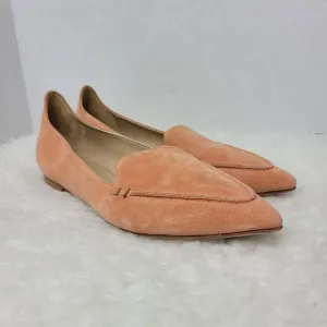 M.Gemi The Stellato Women's Shoes Size 8.5 Orange Suede Pointed Toe Loafer