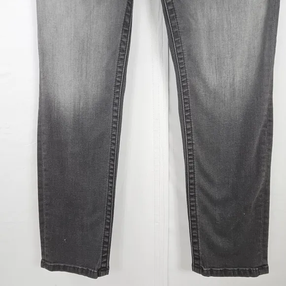 Miss Me gray ombre mid rise skinny jeans size 30