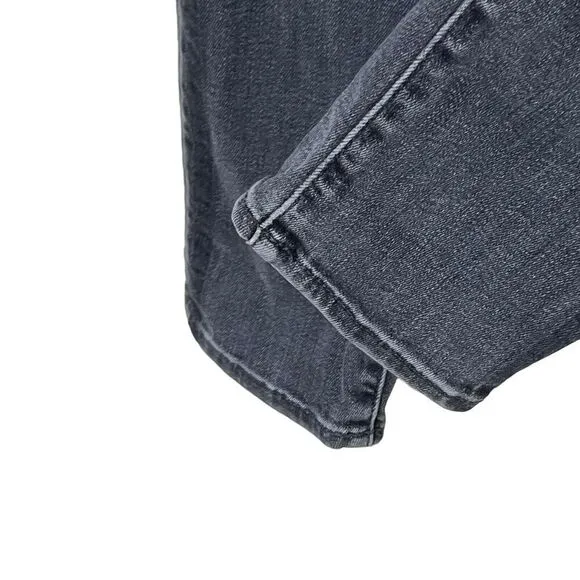 MOTHER High Waisted Looker Skinny Jeans In Miss Moody Two Shoes Racer Size 24
