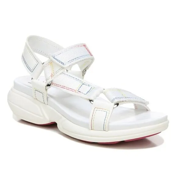 Naturalizer Flores Sandal in White Multi