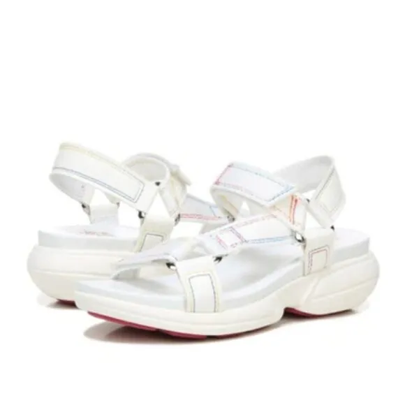 Naturalizer Flores Sandal in White Multi