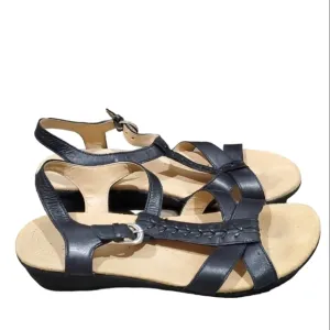 Naturalizer Women Comfort Ankle strap leather shoes sz 10M sandals