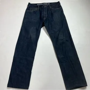 Nautica | Men’s Dark Denim Relaxed Fit Jeans. * 35 in inseam