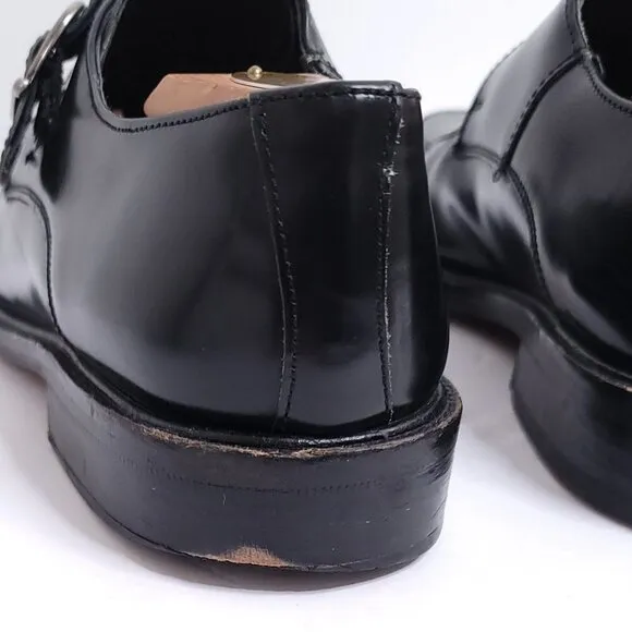 Nettleton Couture Collection Men’s Black Leather Dress Shoes Size 8M