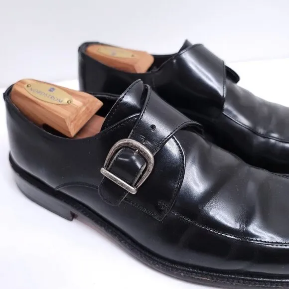 Nettleton Couture Collection Men’s Black Leather Dress Shoes Size 8M