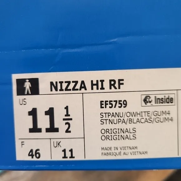 New Adidas NIZZA HI RF EF5759