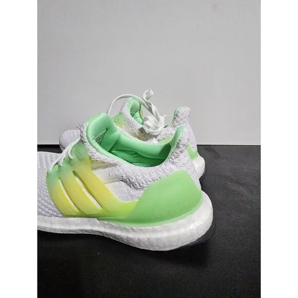 New Adidas Ultraboost 5.0 DNA Kids Size 5.5Y  Women's 6.5 White Green GZ5020