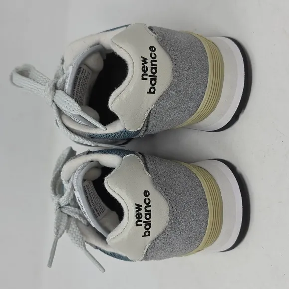 New Balance 574 (PS) Little Kids' Shoes Grey-Sky Blue PC574-BA1 Size 3Y
