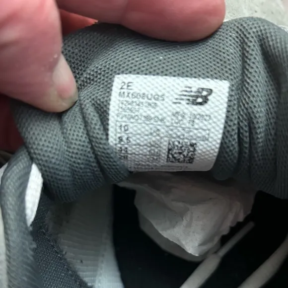 New balance 608‎ gray trainer suede size 10 athletic shoes comfort foot healing