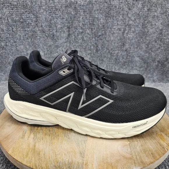 New Balance FF X 860 V14 Mens Size 15 2E Black Athletic Running Shoes W860K14