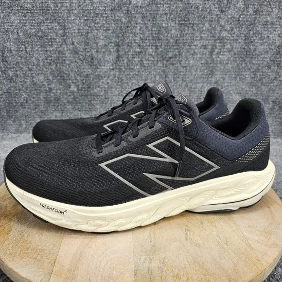 New Balance FF X 860 V14 Mens Size 15 2E Black Athletic Running Shoes W860K14