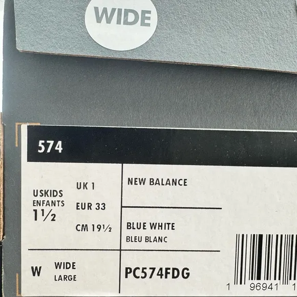 New Balance Kids 574 Sneakers Wide