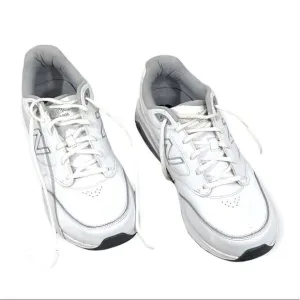 NEW BALANCE - STYLE #918V3 - WALKING / RUNNING ATHLETIC SHOES - CRISP WHITE - S7