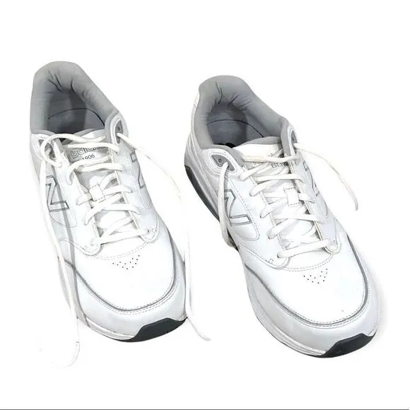 NEW BALANCE - STYLE #918V3 - WALKING / RUNNING ATHLETIC SHOES - CRISP WHITE - S7