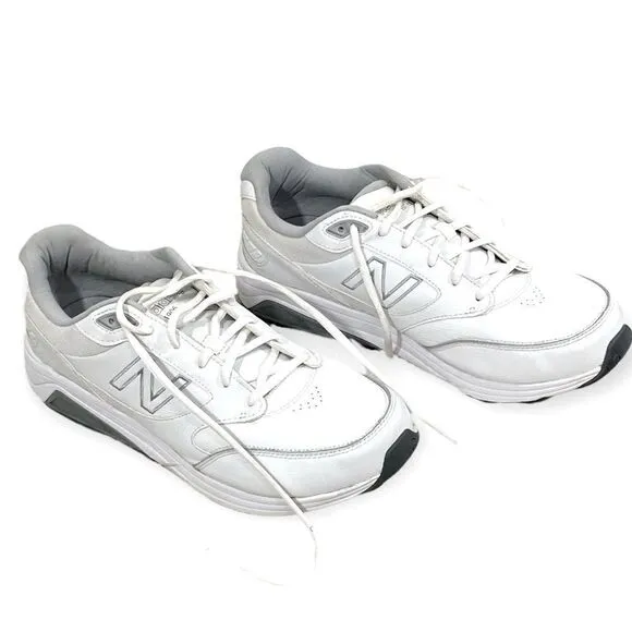 NEW BALANCE - STYLE #918V3 - WALKING / RUNNING ATHLETIC SHOES - CRISP WHITE - S7