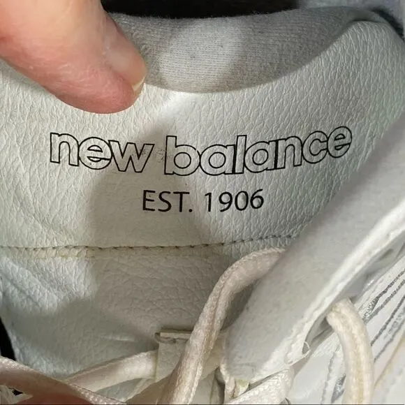 NEW BALANCE - STYLE #918V3 - WALKING / RUNNING ATHLETIC SHOES - CRISP WHITE - S7