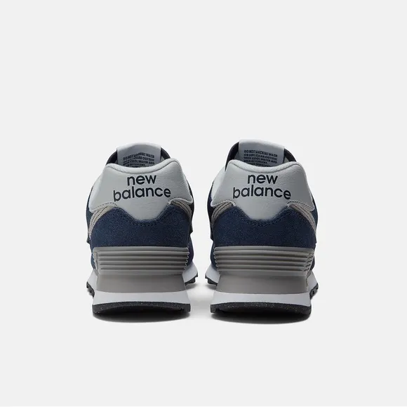 New Balance Women’s 574 Core Classics Sneakers, Navy/White, Size 11 (WL574EVN)