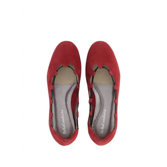 NEW BELLA COMFORTO women's bena ballet flat shoes in hermes
