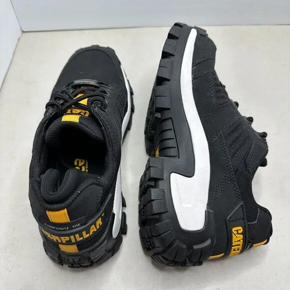 New Caterpillar Composite Toe Invader Sneakers Black Women's 9B NWOB CT T1455