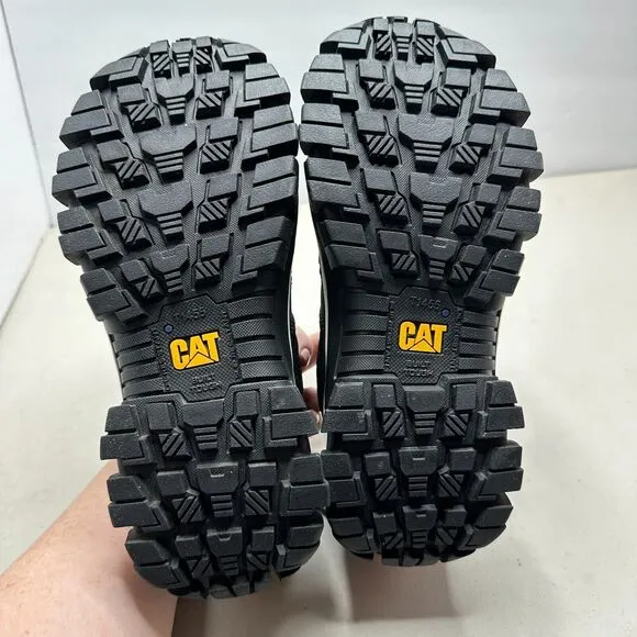 New Caterpillar Composite Toe Invader Sneakers Black Women's 9B NWOB CT T1455