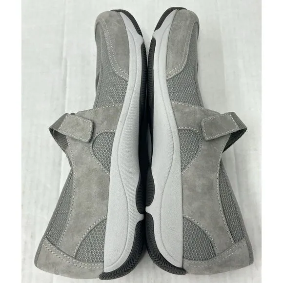 NEW Dansko Hennie Mary Jane Shoes Grey Suede Women's 40EU (US 9.5-10) Comfort