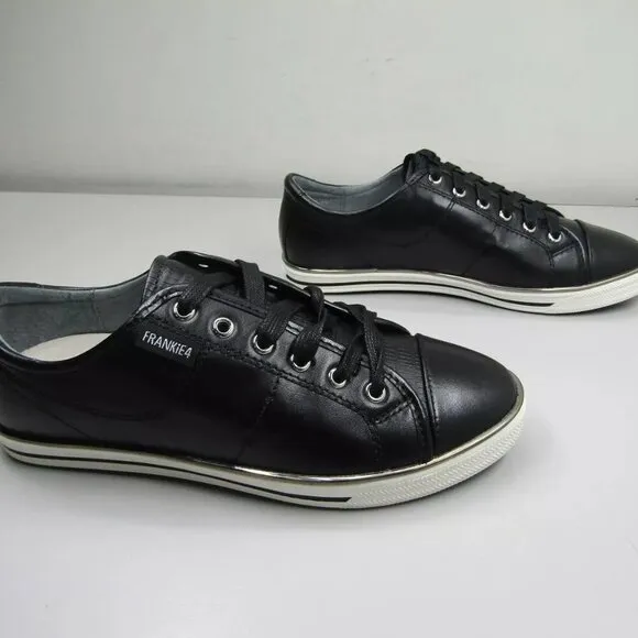 NEW FRANKIE4 Womens Nat II Sneakers Leather Low-Top Support Light Flat Size 7.5