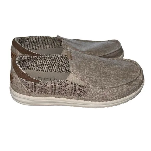 New Hey Dude Thad Mayan Beige Size 8 Slip On Men’s Comfort Spring Summer