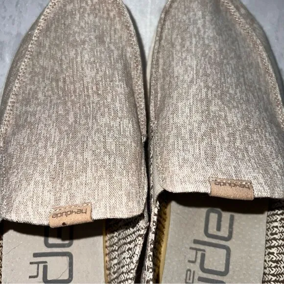 New Hey Dude Thad Mayan Beige Size 8 Slip On Men’s Comfort Spring Summer