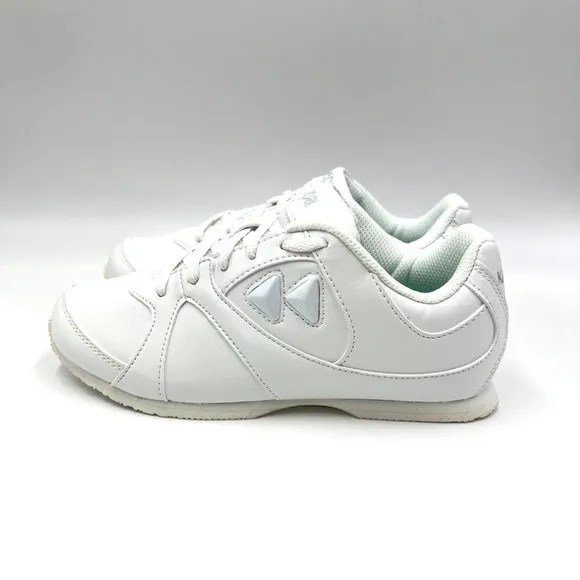 New Kaepa Cheer Cheerleader Cheerleading White Shoes Sneakers Big Girls 4
