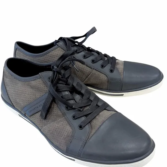 NEW Kenneth Cole Initial Step Leather Sneakers