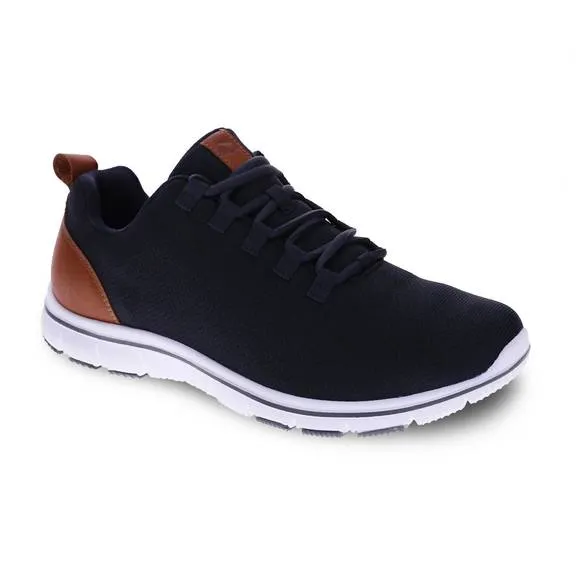 NEW REVERE men's hudson dress sneakers in navy