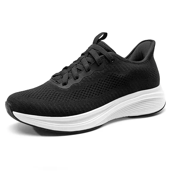 New w/o Box Bruno Marc Men's Hands - Free Lace-Up Knit Sneakers Size 13