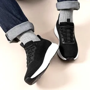 New w/o Box Bruno Marc Men's Hands - Free Lace-Up Knit Sneakers Size 13
