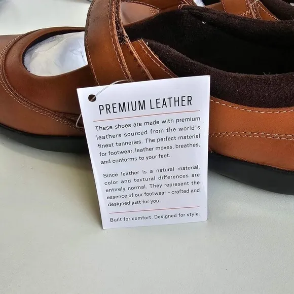 Nib- Anodyne, Women's No.19 Diabetic Casual Mary Jane Leather Shoes. Size: 7.5w.