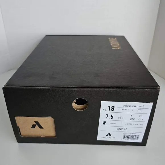 Nib- Anodyne, Women's No.19 Diabetic Casual Mary Jane Leather Shoes. Size: 7.5w.