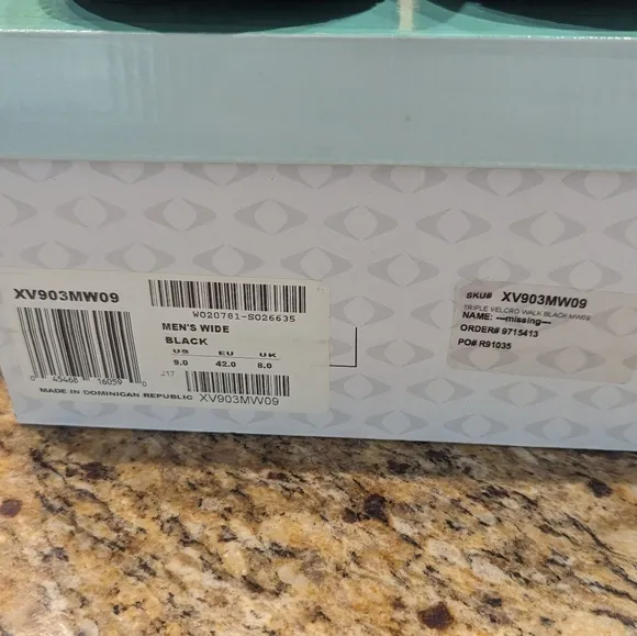 NIB APEX 3 Velcro Strap Diabetic Leather X Last Walking Shoe Men's 9W