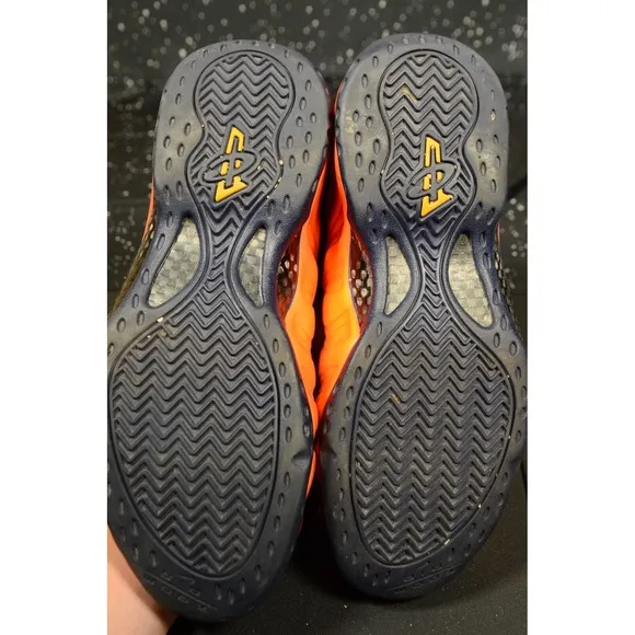 Nike Air Foamposite One Men's Sneaker Sz 10.5 Orange Basketball Shoes CJ0303-400