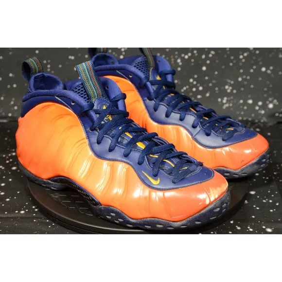 Nike Air Foamposite One Men's Sneaker Sz 10.5 Orange Basketball Shoes CJ0303-400