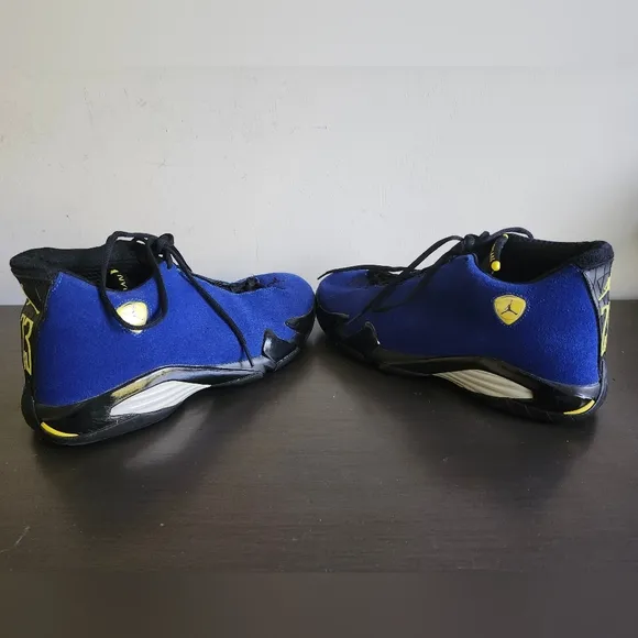 Nike Air Jordan 14 Retro Royal Blue Black 654459-400 Sneakers Shoes Men Size 11