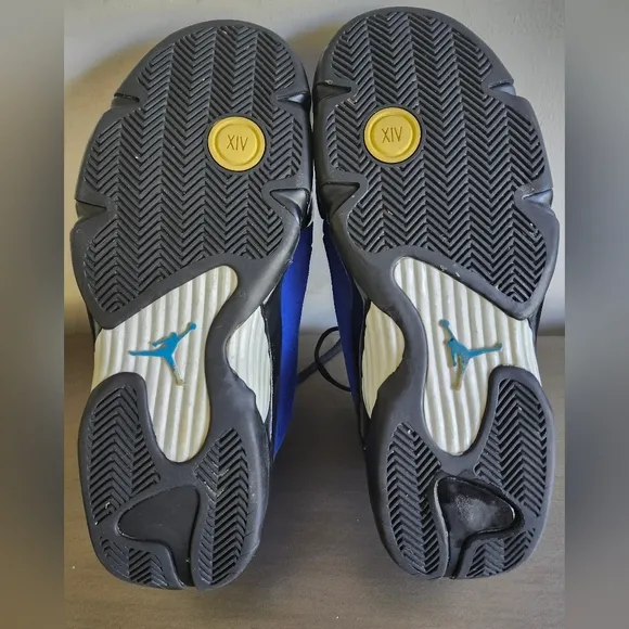 Nike Air Jordan 14 Retro Royal Blue Black 654459-400 Sneakers Shoes Men Size 11